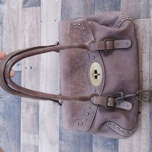 PETUSCO Leather Handbag Made in Spain